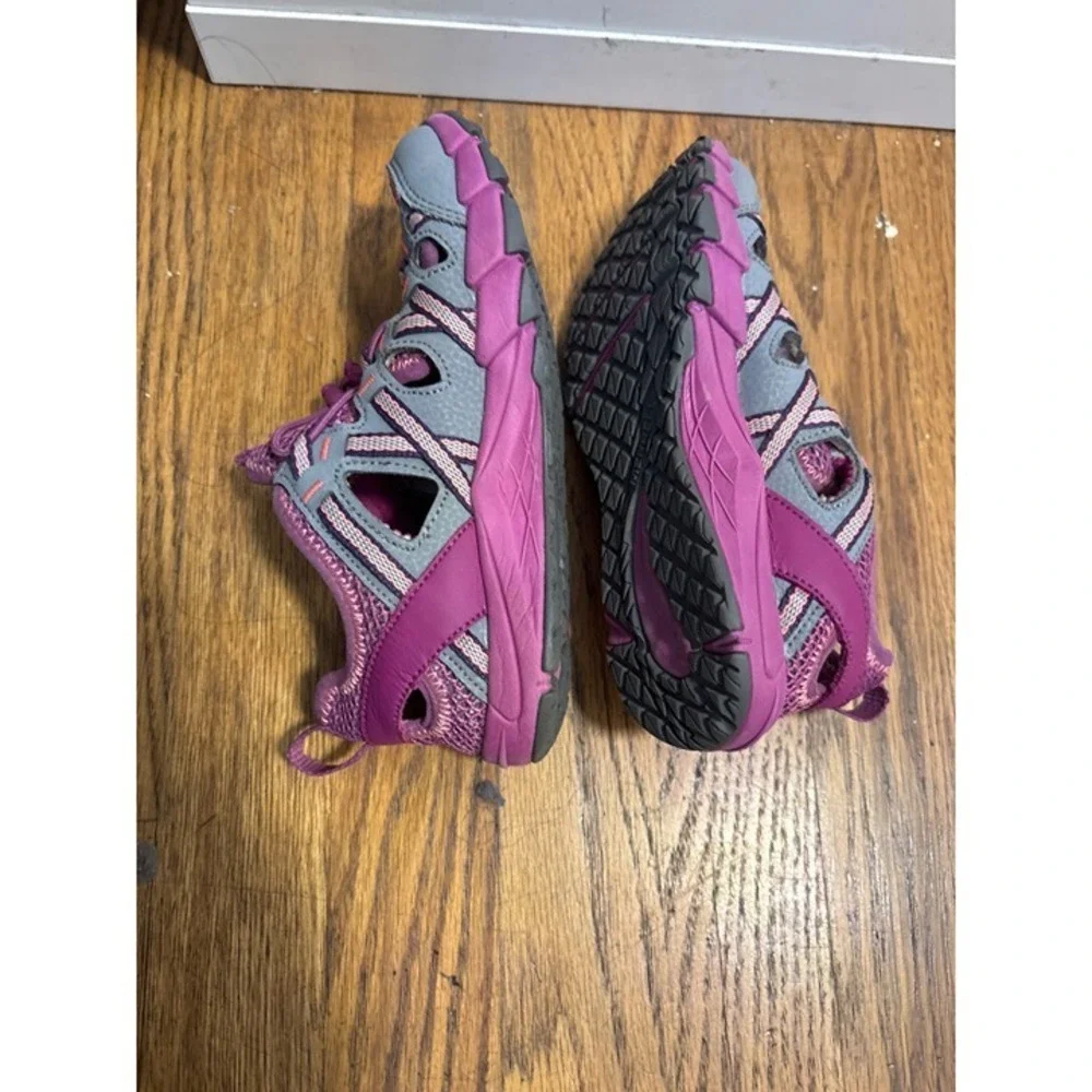 Merrell Kids Athletic‎ Hiking Sandals Size 11 Purple & Gray